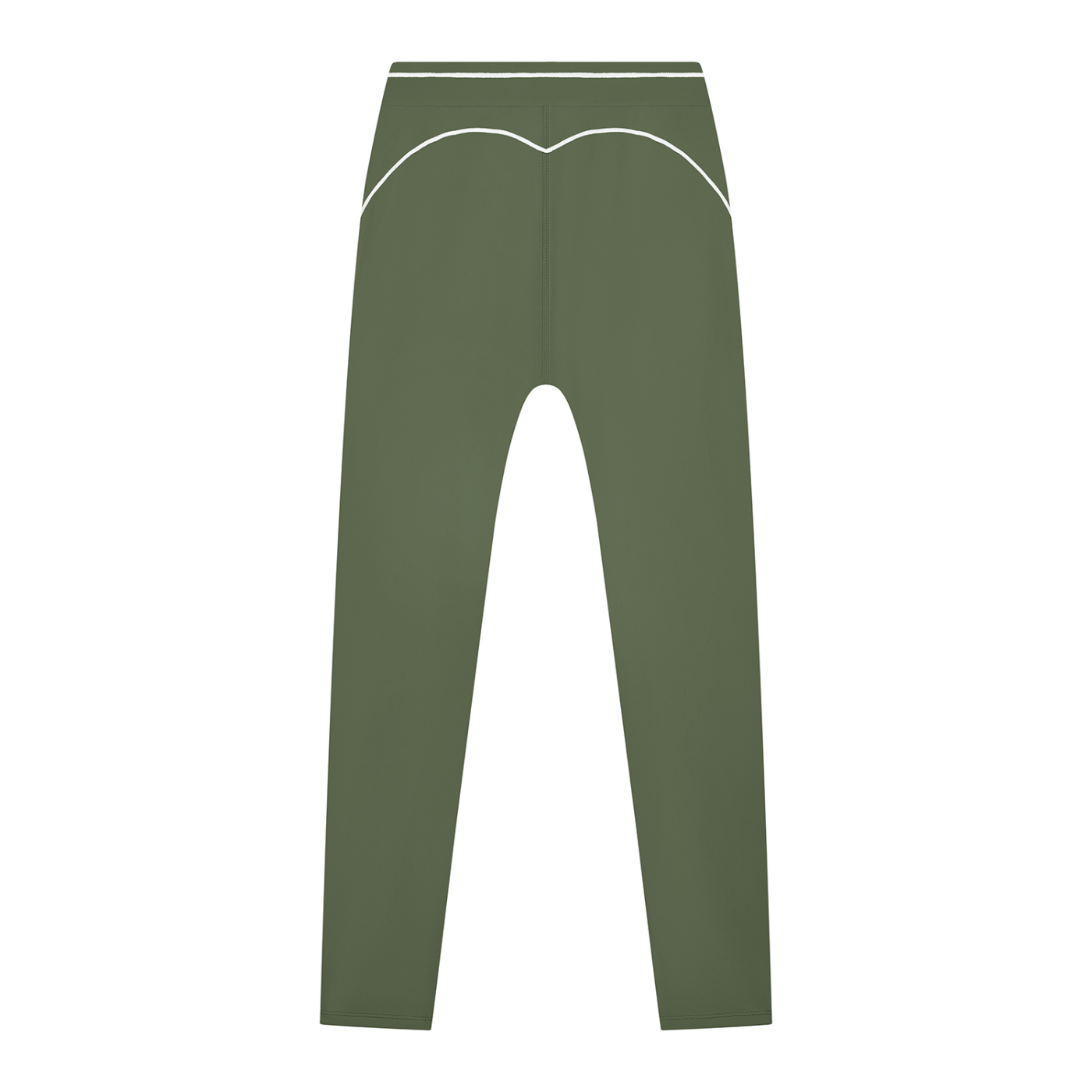 WILLB WOMEN'S HIGH RISE TOPSTITCHING LEGGINGS