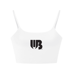 WILLB WOMEN'S WHITE SPORTS BRA