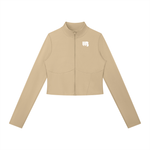 WILLB WOMEN'S FULL-ZIP SPORTS JACKET