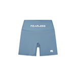 WILLB WOMEN'S HIGH- WAISTED FEARLESS BIKER SHORTS