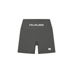 WILLB WOMEN'S HIGH- WAISTED FEARLESS BIKER SHORTS
