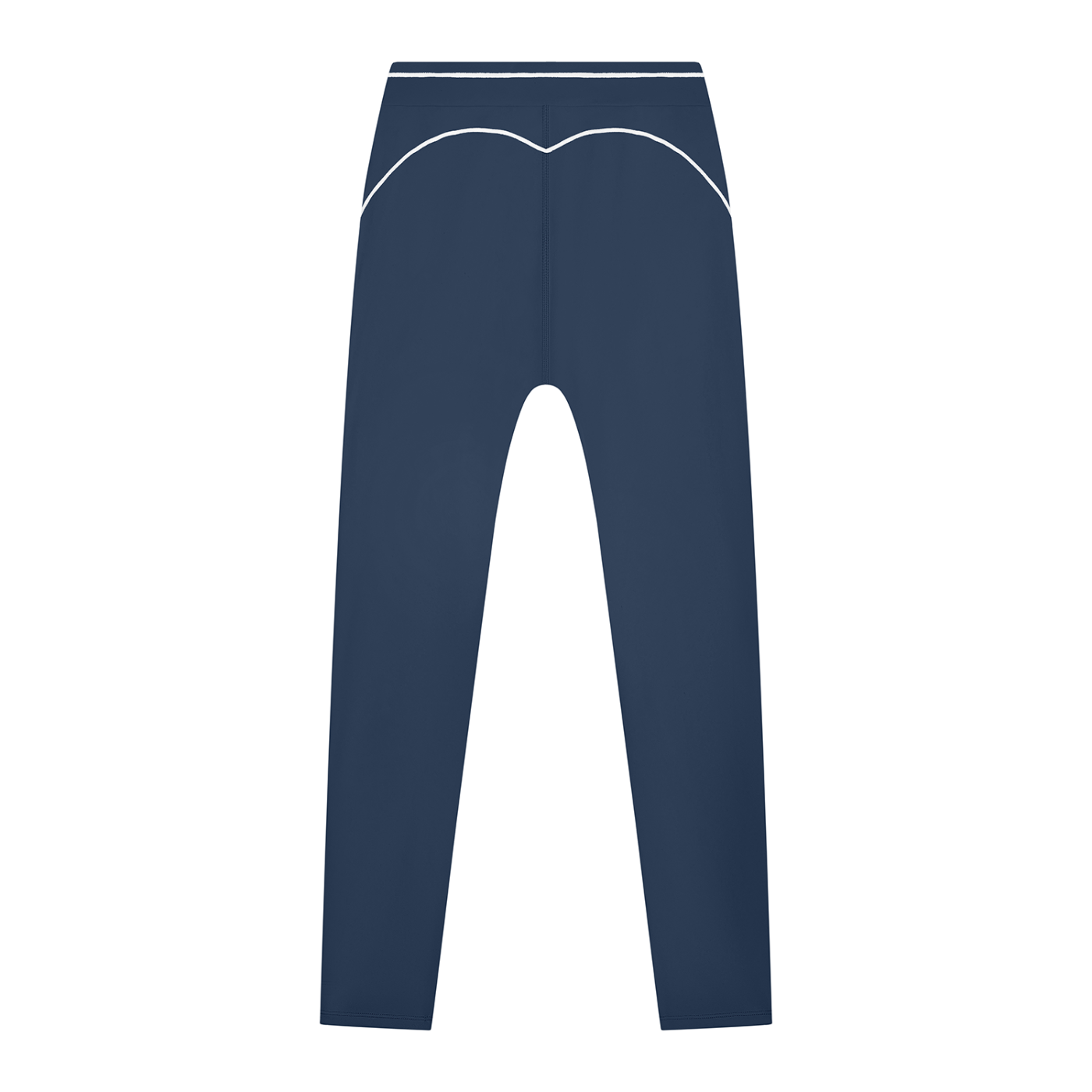 WILLB WOMEN'S HIGH RISE TOPSTITCHING LEGGINGS