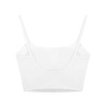 WILLB WOMEN'S WHITE SPORTS BRA