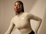 WILLB WOMEN'S FULL-ZIP SPORTS JACKET