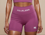 WILLB WOMEN'S HIGH- WAISTED FEARLESS BIKER SHORTS